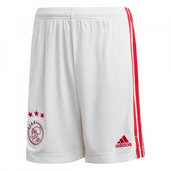 Pantalones Ajax Replica Primera Ropa 2020/21 Blanco